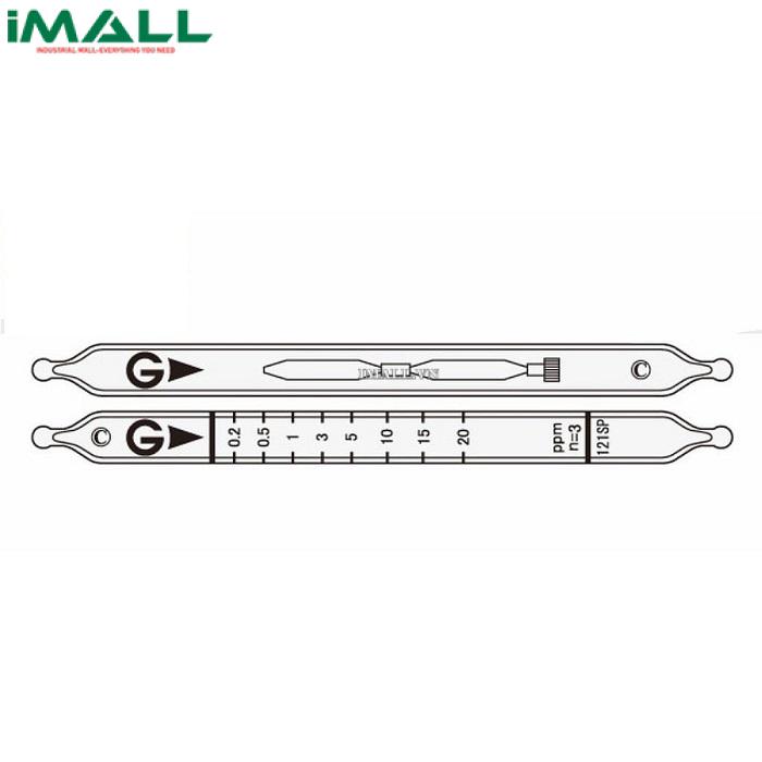Ống dò đo nhanh Benzen C6H6 Gastec 121SP (0,2 ~ 66 ppm)
