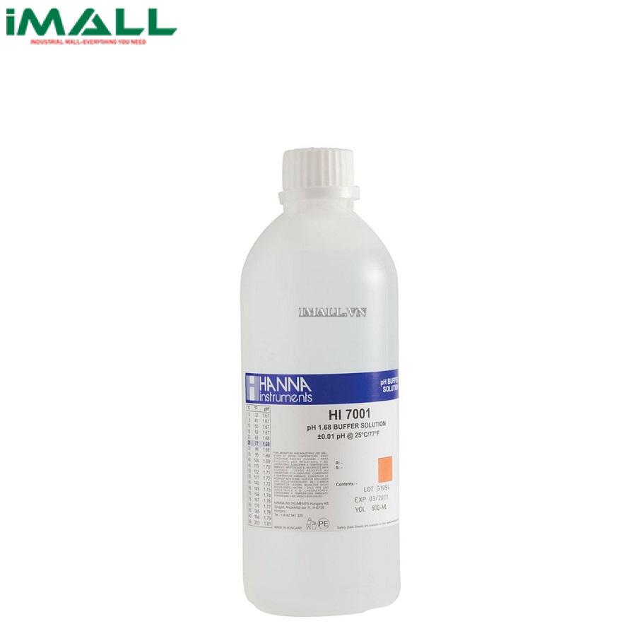 Dung Dịch Hiệu Chuẩn pH 1.68 HANNA HI7001L (Chai 500mL)