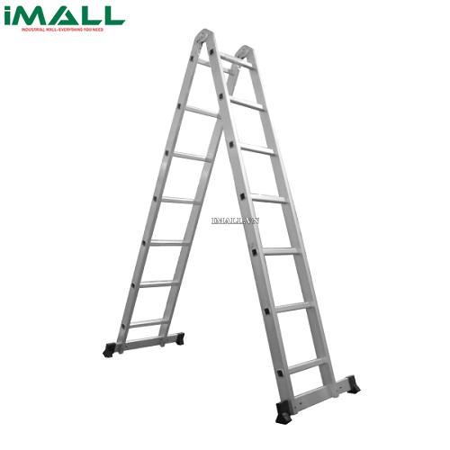 Thang nhôm gấp chữ A khóa tự động AMECA AMC-M307 (2.02m)