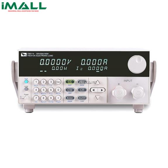 Tải điện tử DC lập trình (0-120V ; 0-30A; 150W) Itech IT8511+