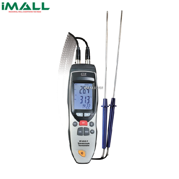 Máy đo nhiệt độ cặp nhiệt loại K/J CEM DT-852C-P (-200°C~850°C)