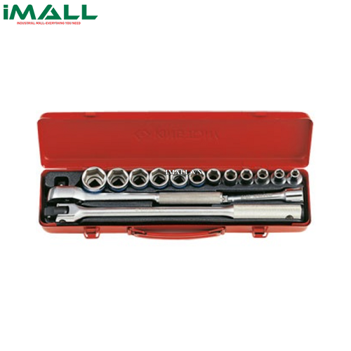 Bộ tuýp 15 chi tiết hệ mét Kingtony 4501MR (1/2")