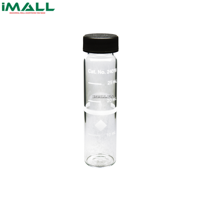 Cốc đo mẫu thủy tinh tròn 25mm Hach 2401906