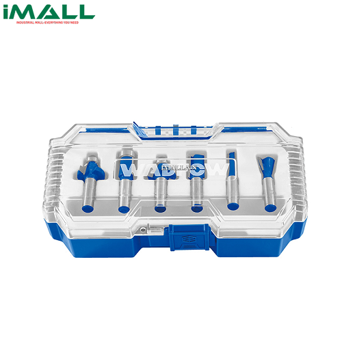 Bộ 6 mũi phay gỗ 6mm Wadfow WRKSR0108