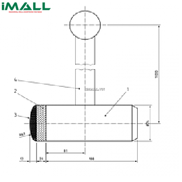 Búa thử va đập GESTER GT-LB01-7 (Φ76mm,Φ38xT2mm)