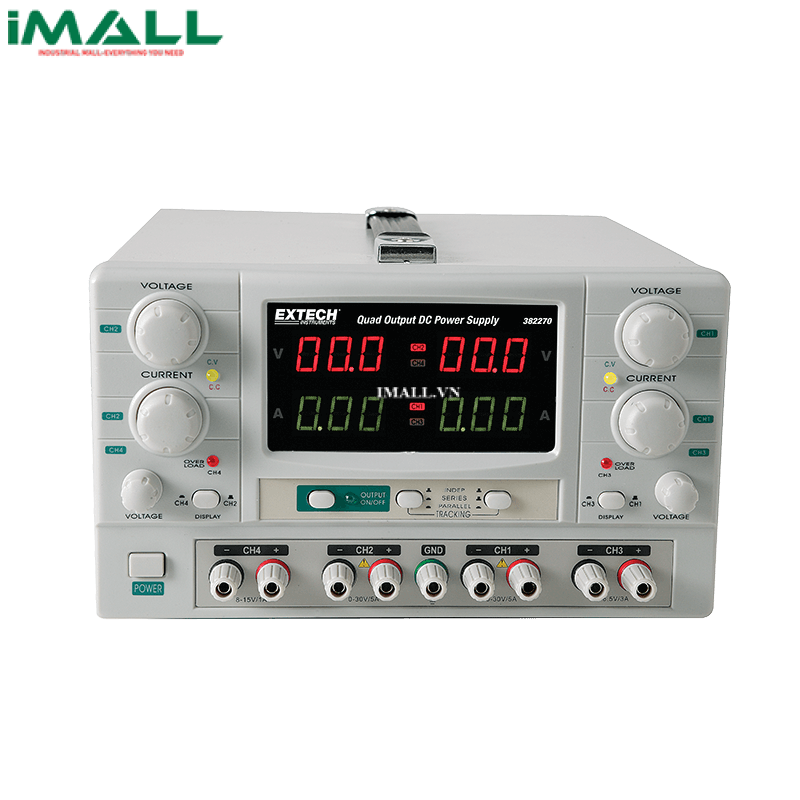 Nguồn một chiều DC Extech 382270-E (30V/5A, 4CH)