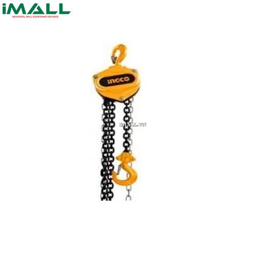 Pa lăng (bá lăng) 1 dây xích 3m (1 tấn) INGCO HCBK0201