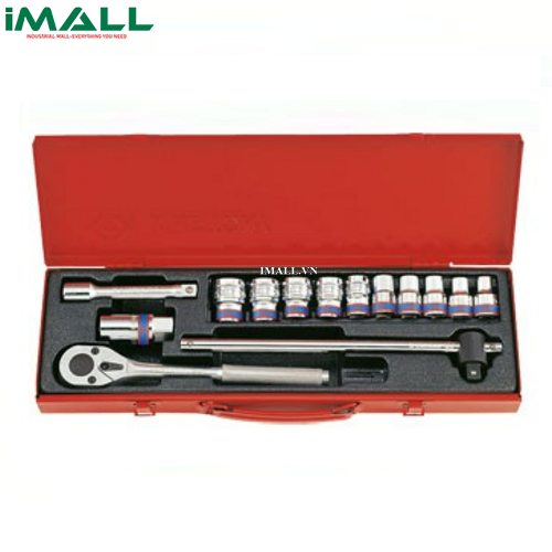 Bộ tuýp 14 chi tiết hệ inch Kingtony 4012SR (1/2")