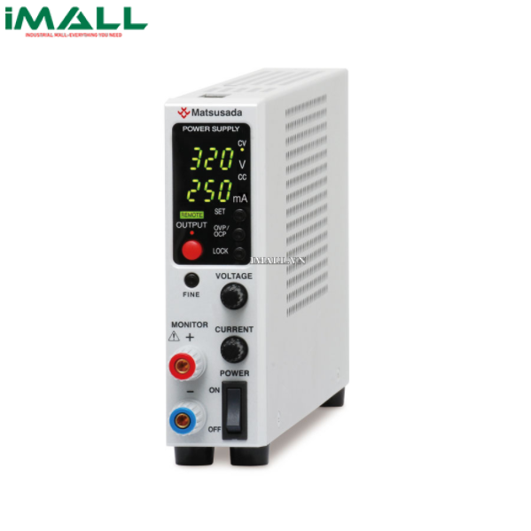 Nguồn lập trình DC Matsusada RK-80H (320V, 0.5A, 80W)