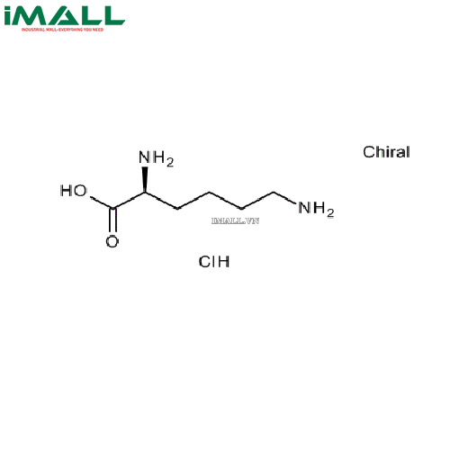 Hóa chất L-lysine monohydrochloride cho hóa sinh (C₆H₁₅ClN₂O₂, Chai nhựa 1 kg) Merck 1057001000