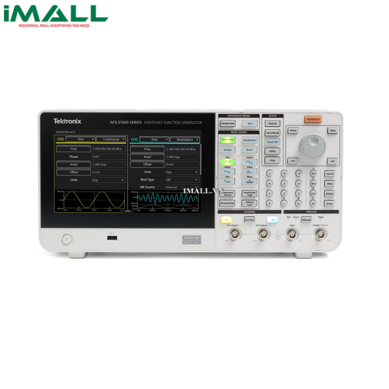 Máy phát xung tùy ý Tektronix AFG31051 (50 MHz, 1 Kênh,500Msa/s)
