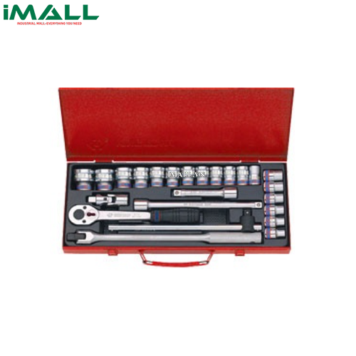 Bộ tuýp 24 chi tiết hệ mét Kingtony 4526MR03 (1/2")
