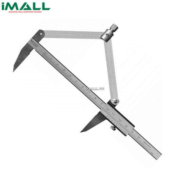 Thước cặp vẽ vạch dấu hình ovel hoặc song song Vogel 303002 (0-150mm)