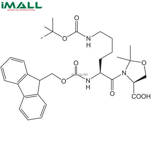 Hóa chất Fmoc-Lys(Boc)-Ser(psiMe,Mepro)-OH (C₃₂H₄₁N₃O₈; Chai thủy tinh 5 g) Merck 8521780005