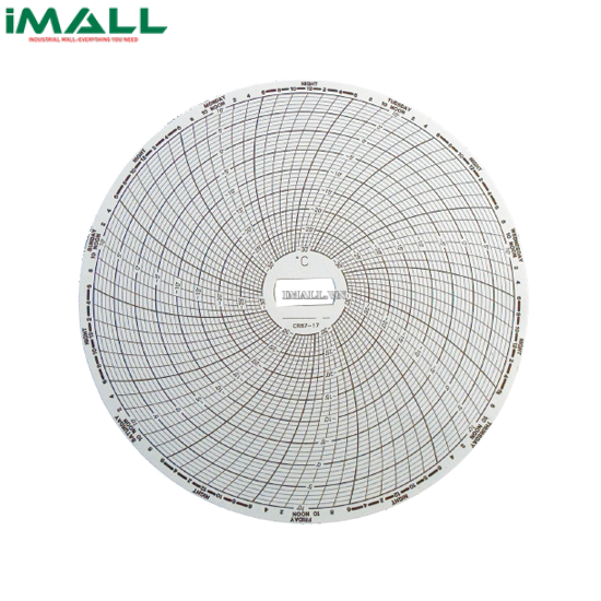 Giấy ghi nhiệt (31 ngày) Supco CR1000-24 (250° to 500°C, dùng cho CR87HT Series)