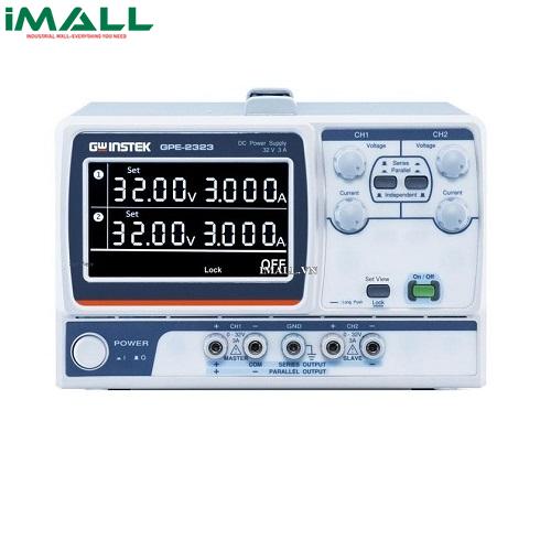 Nguồn một chiều DC tuyến tính GW INSTEK GPE-2323 (32V, 3A, 2 kênh)