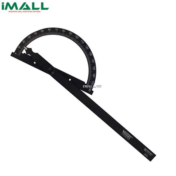 Thước đo độ bằng hợp kim nhôm Vogel 322513-2 (0-180°, 200mm)