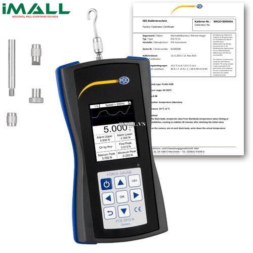 Máy đo lực (0~5 N; 0.001 N, kèm Certificate ISO) PCE DFG N 5-ICA