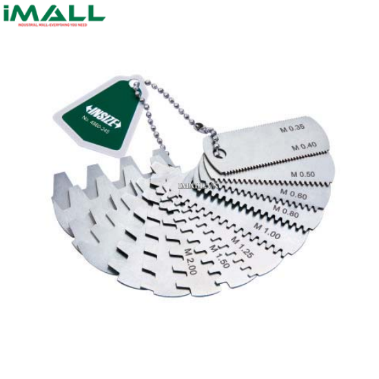 Dưỡng đo bước răng INSIZE 4860-145 (0.35-4.5mm)