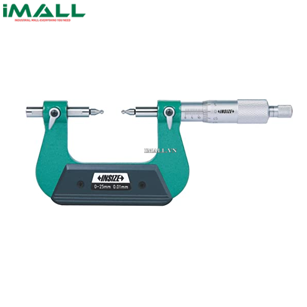 Panme đo bánh răng INSIZE 3291-25 (0-25mm, 0.01mm)