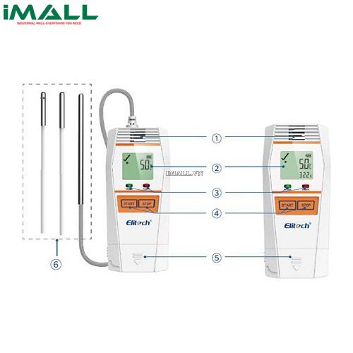 Bộ ghi dữ liệu nhiệt độ Elitech Tlog 100EC (-85℃~150℃)