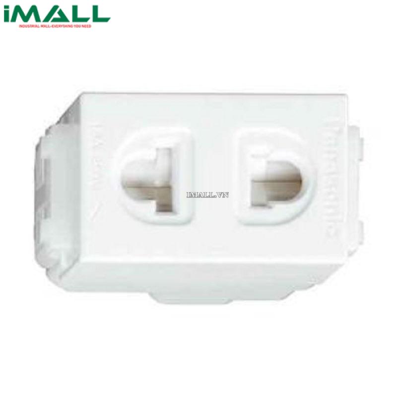 Ổ cắm đơn có màn che PANASONIC WEV1081-7SW