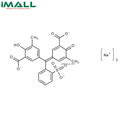 Hóa chất Eriochrome cyanine R (C.I. 43820) để phân tích (reagent for aluminium) (C₂₃H₁₅Na₃O₉S, Chai thủy tinh 25g) Merck 1031640025