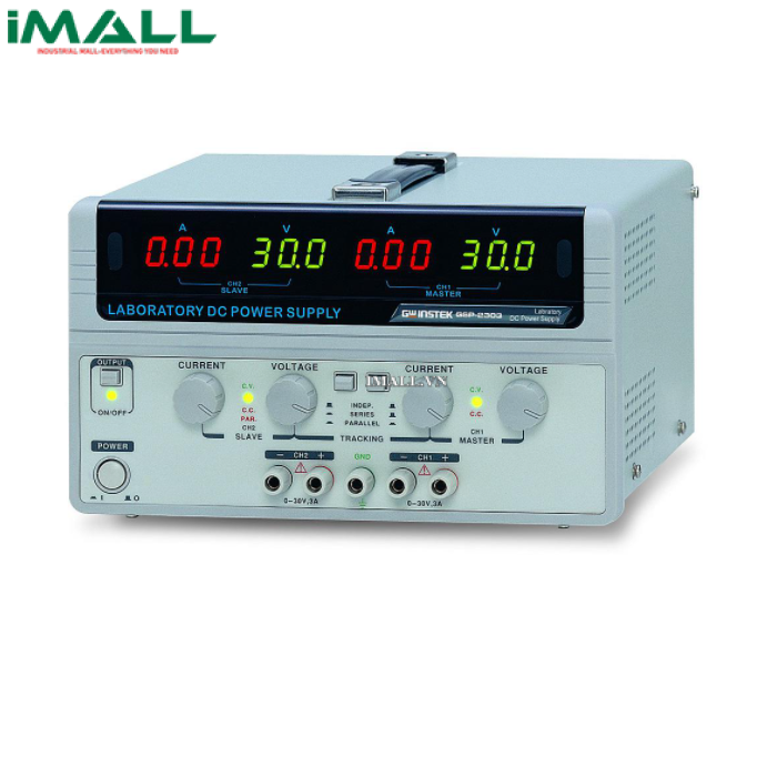 Nguồn DC tuyến tính 2 đầu ra GW instek GPS-2303 (30V, 3A, 2CH)