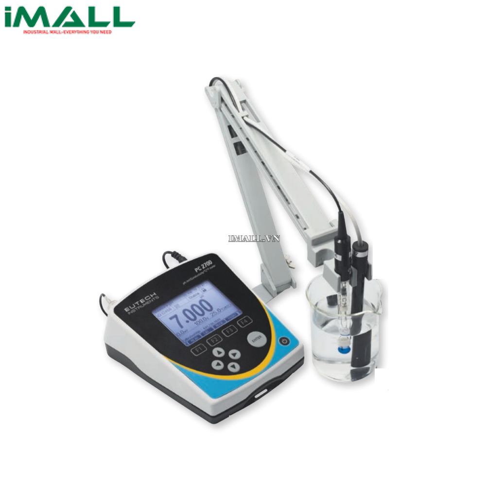 Máy đo pH/ORP/ION/EC/TDS/Độ mặn/Điện trở suất/Nhiệt độ để bàn Eutech ECPC27004S