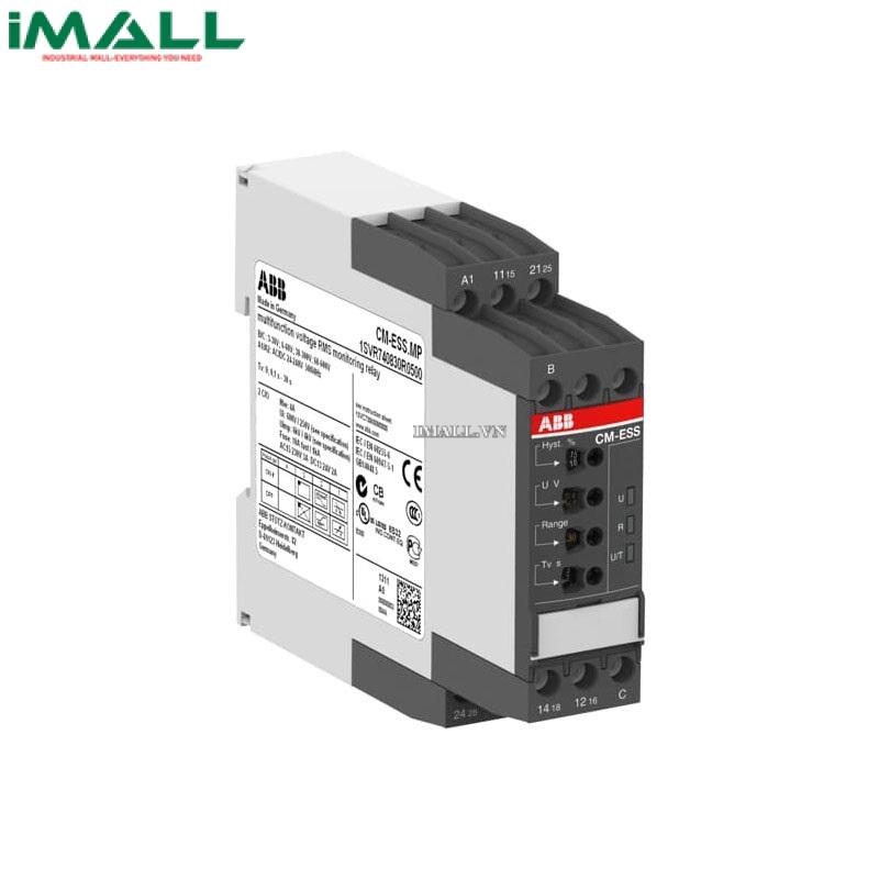 Rơ le bảo vệ điện áp ABB CM-ESS.1S (3-600V) 220-240V (1SVR730831R1300)