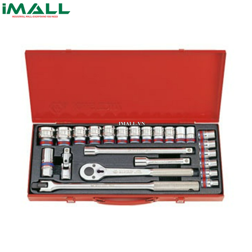 Bộ tuýp 24 chi tiết hê inch Kingtony 4032SR (1/2")