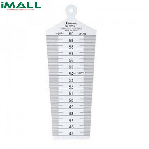 Dưỡng đo khe hở Shinwa 62605 (15-30mm )