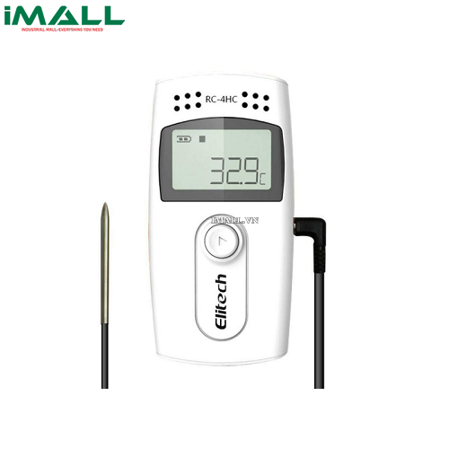 Bộ ghi dữ liệu nhiệt độ độ ẩm Elitech RC-4HA (-30℃~+60℃, 0~99%RH)