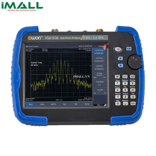 Máy phân tích phổ cầm tay OWON HSA1016-TG (9kHz~1.6GHz)