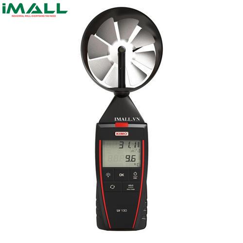 Máy đo tốc độ, lưu lượng gió và nhiệt độ KIMO LV130 (0.3~35 m/s, 0~+50°C, phát hiện hướng gió)