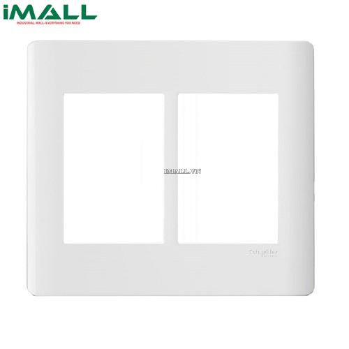 Mặt cho 6 thiết bị size S Schneider A84T02L_WE_G19