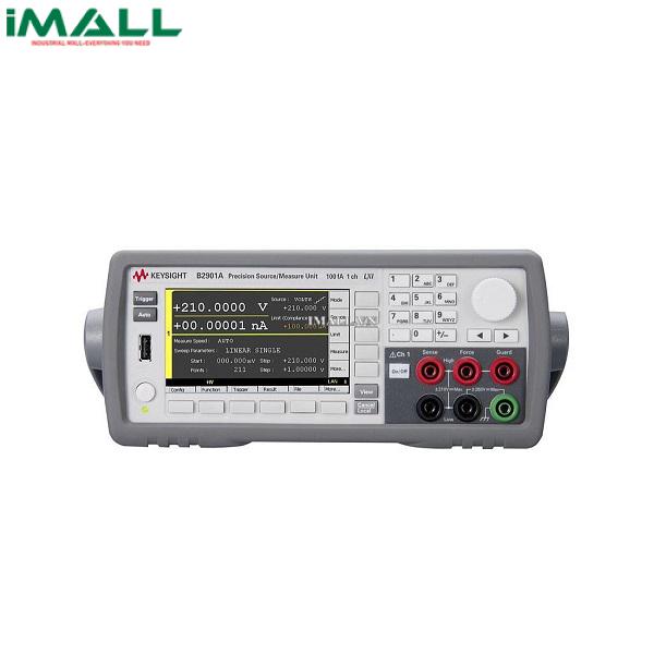 Máy kiểm tra nguồn SMU KEYSIGHT B2901A (1 ch, 100 fA, 210V, 3A DC/10.5A Pulse)