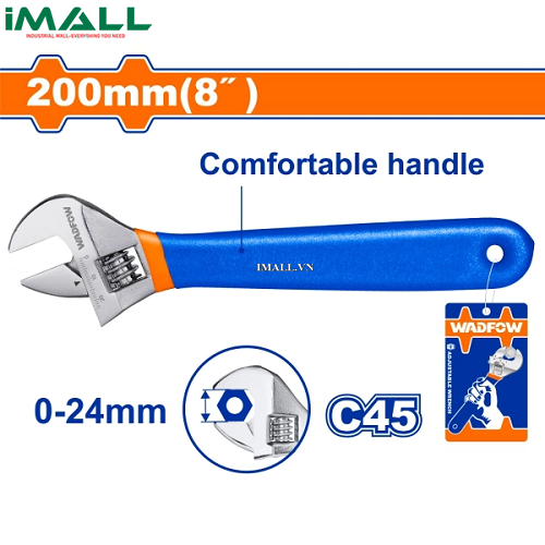 Mỏ lết 200mm (8") Wadfow WAW5108