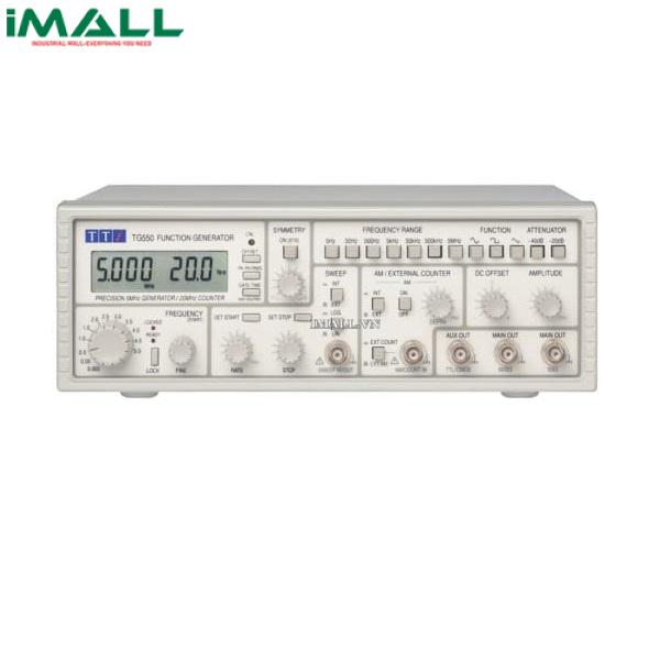Máy phát xung TTI TG550 (5MHz, điều chế biên độ, đếm tần số ngoài)