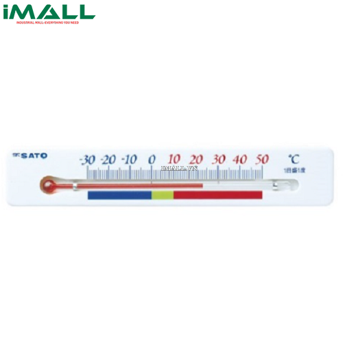Nhiệt kế thủy ngân để trong tủ đông lạnh skSATO 1713-00 (-30~50°C, ± 1°C)