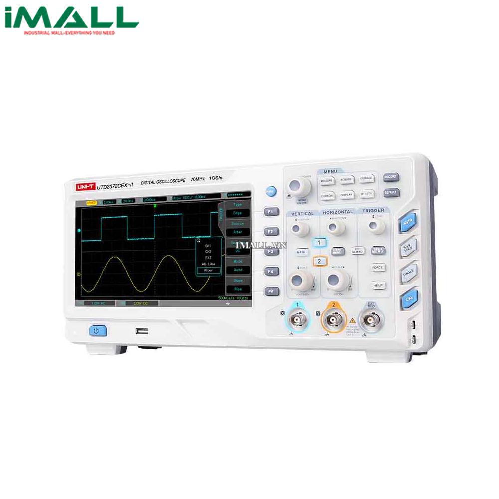 Máy hiện sóng số UNI-T UTD2072CEX-II (70MHz, 2 Kênh, 1GS/s)