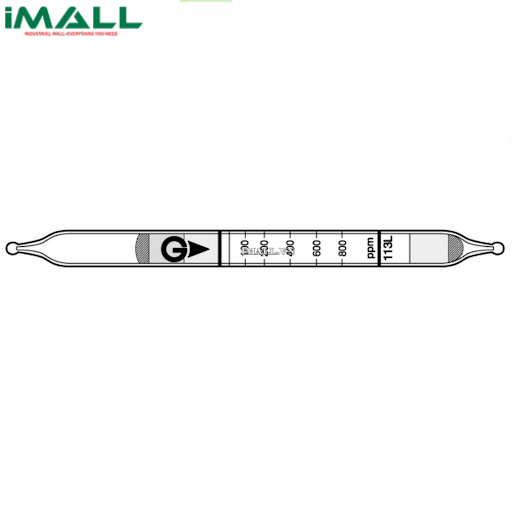 Ống dò đo nhanh Cồn Isopropyl C3H7OH Gastec 113L (20 ~ 800ppm)