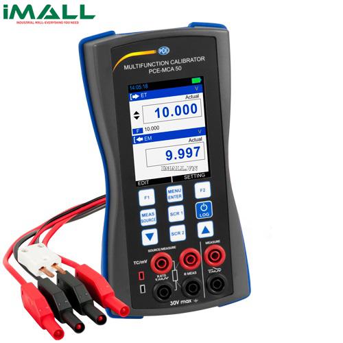 Thiết bị hiệu chuẩn bộ ghi dữ liệu PCE MCA 50
