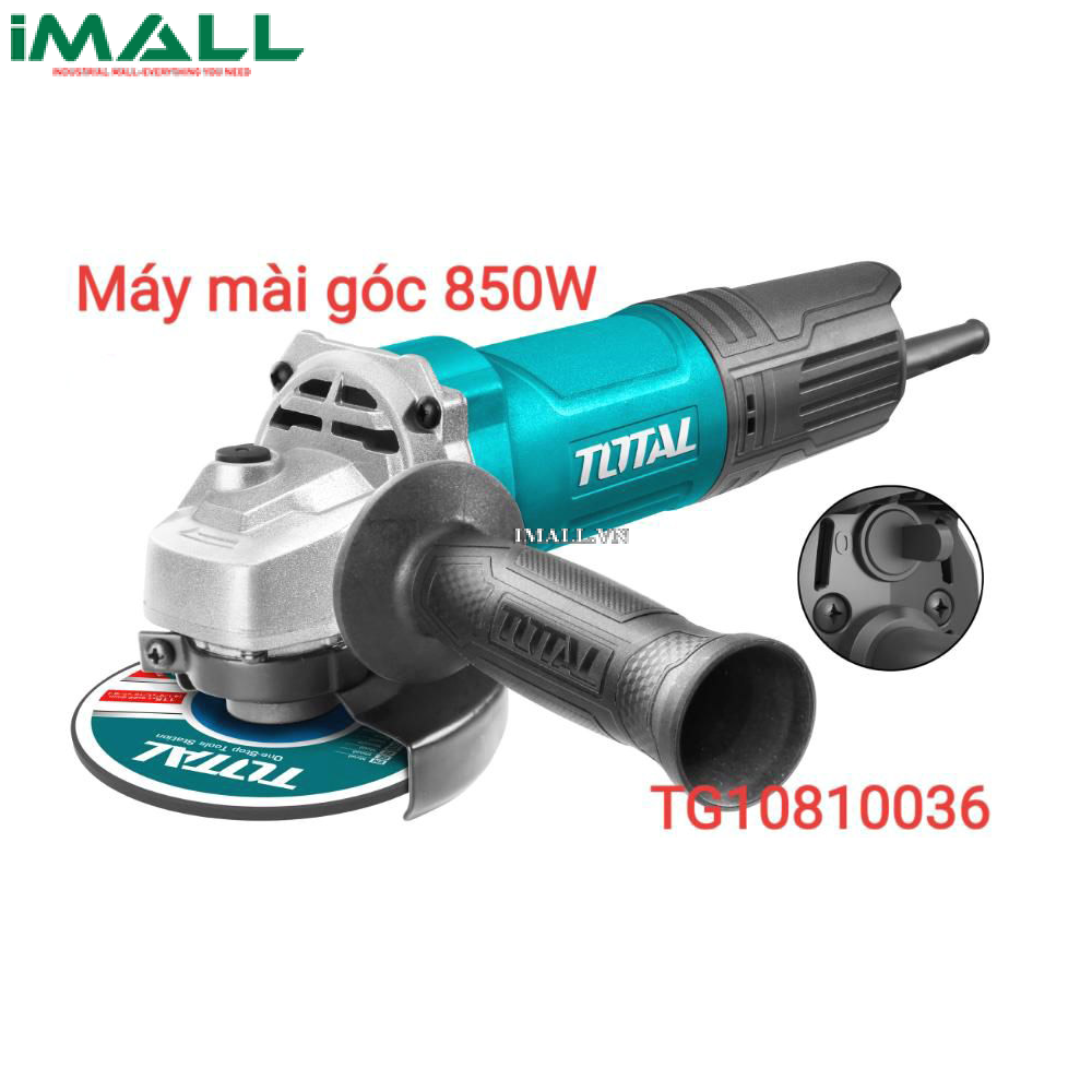 Máy mài góc 850W Total TG10810036 4" (100mm)