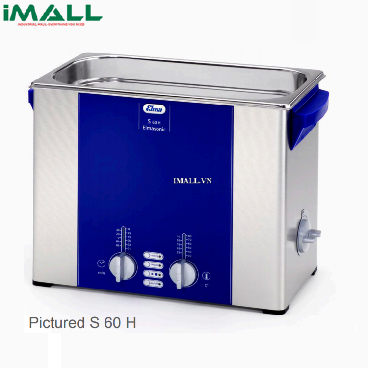 Bể rửa siêu âm Elma S60 (5.75 lit, 150W)