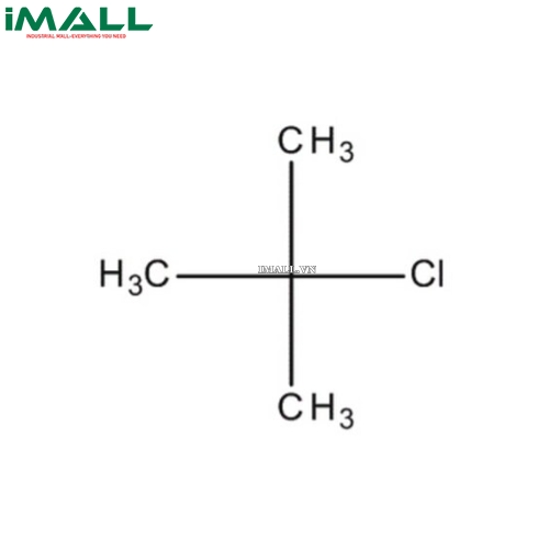 Hóa chất 2-Chloro-2-methylpropane for synthesis (C₄H₉Cl, Chai thủy tinh 100 ml) Merck 8015500100