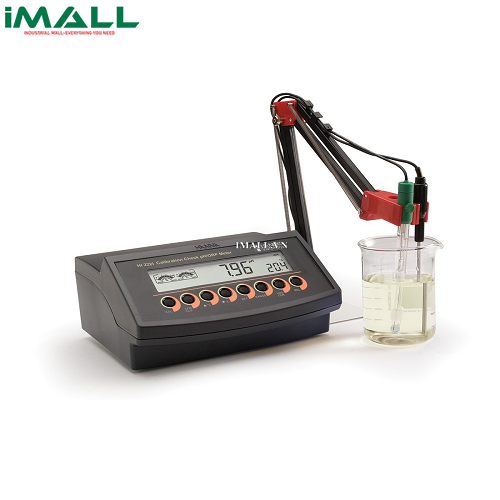 Máy đo pH/mV/nhiệt độ để bàn HANNA HI2221-02 (-2.00~16.00 pH; ± 699.9 mV; ± 2000 mV)