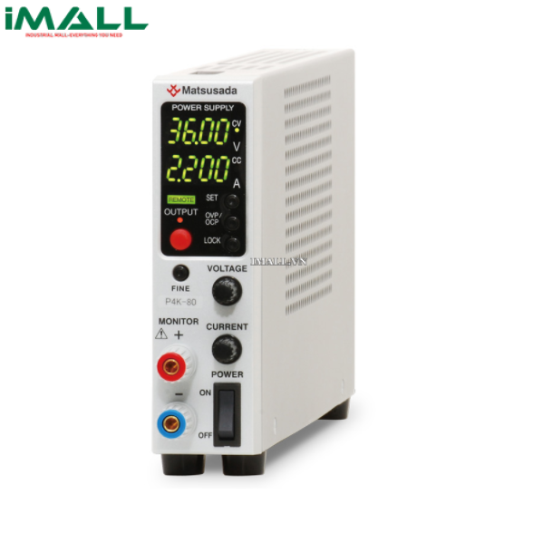 Nguồn DC Matsusada R4K-80 (16V, 5A, 80W)