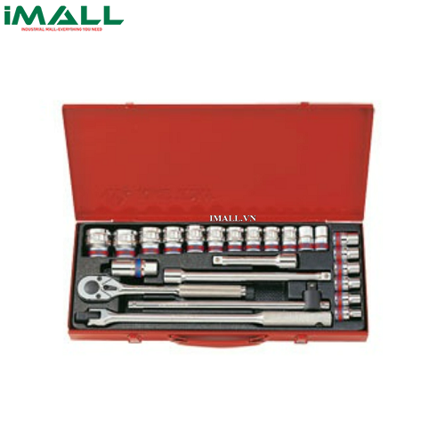 Bộ tuýp 24 chi tiết hệ inch Kingtony 4526SR (1/2")