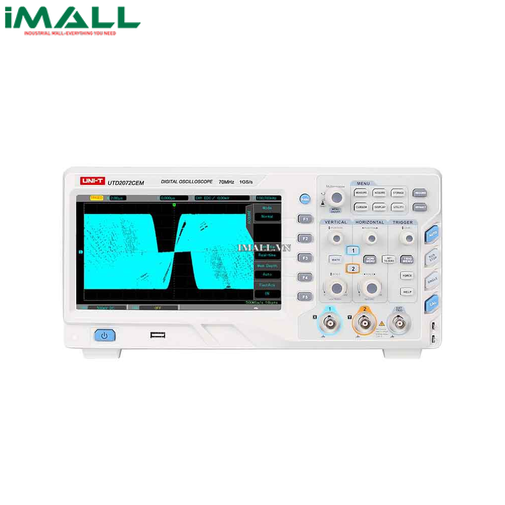Máy hiện sóng số UNI-T UTD2072CEM (70MHz, 2 Kênh, 1GS/s)